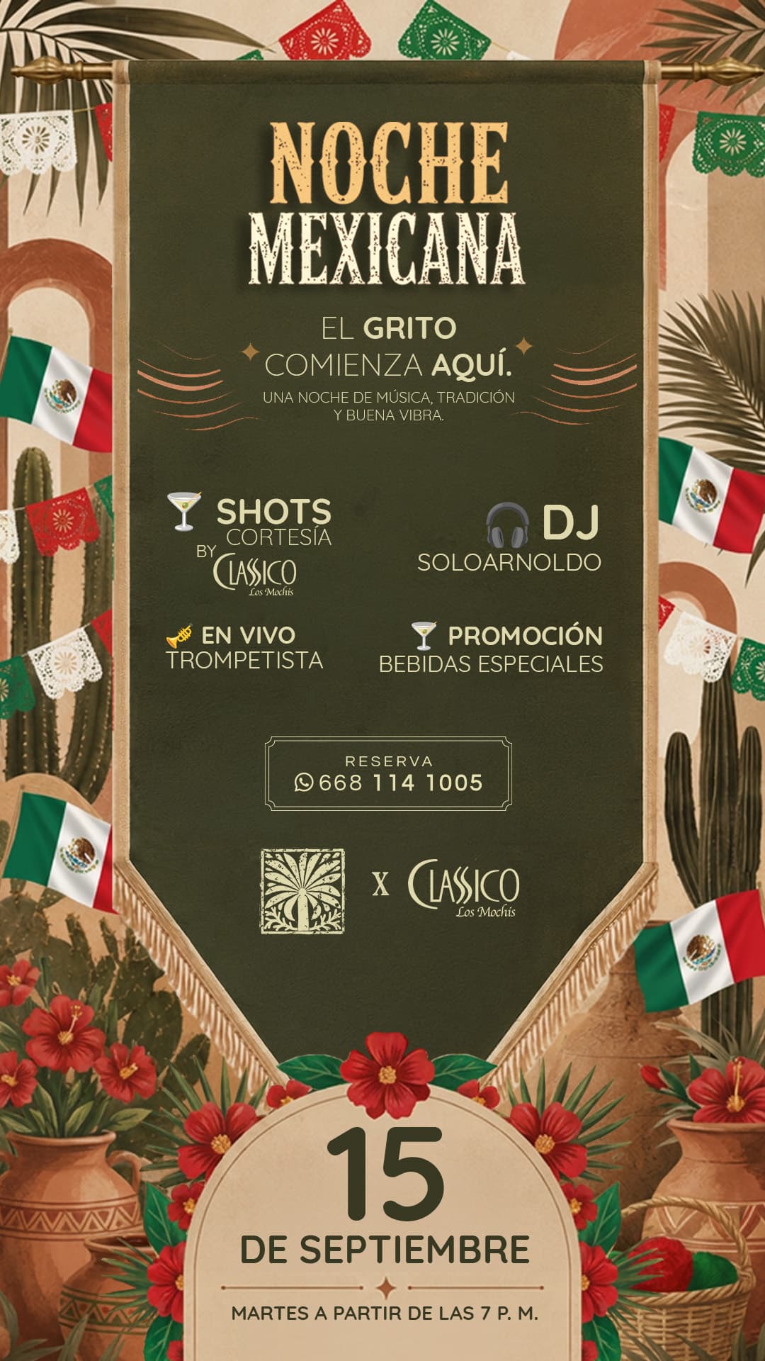 Info del evento